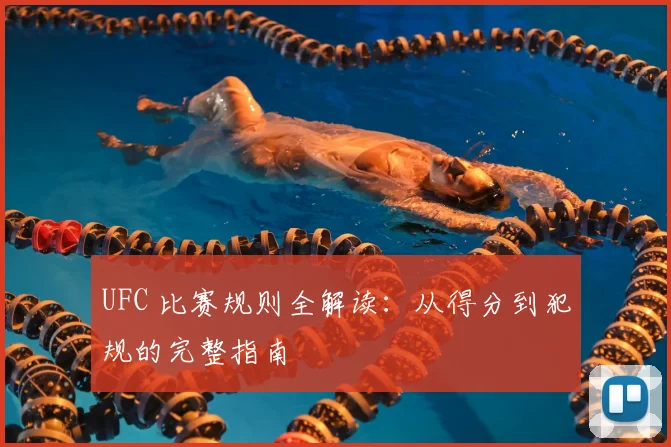UFC 比赛规则全解读:从得分到犯规的完整指南