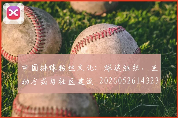 中国排球粉丝文化：球迷组织、互动方式与社区建设_20260526143235